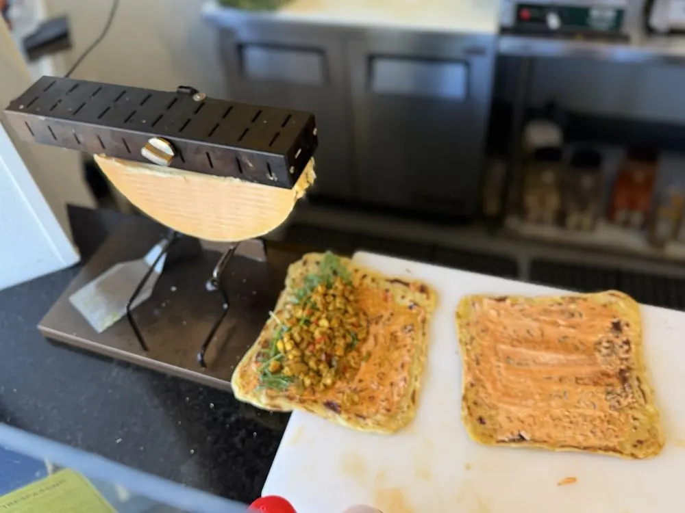 Chicken Raclette Melt